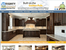 Tablet Screenshot of kitchenremodelingllc.com